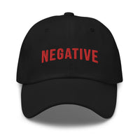 Negative | Embroidered Dad Hat - DVNT SHOP