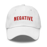 Negative | Embroidered Dad Hat - DVNT SHOP