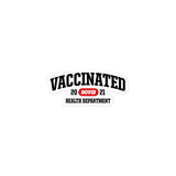 NOVID Vaccinated Team Red | Vinyl Sticker - DVNT SHOP