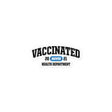 NOVID Vaccinated Blue Novid | Vinyl Sticker - DVNT SHOP