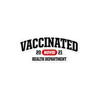 NOVID Vaccinated Team Red | Vinyl Sticker - DVNT SHOP