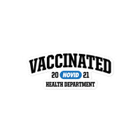 NOVID Vaccinated Blue Novid | Vinyl Sticker - DVNT SHOP