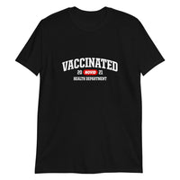 NOVID Vaccinated Team Red | Short-Sleeve Unisex T-Shirt - DVNT SHOP