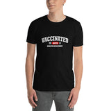 NOVID Vaccinated Team Red | Short-Sleeve Unisex T-Shirt - DVNT SHOP