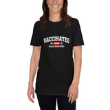 NOVID Vaccinated Team Red | Short-Sleeve Unisex T-Shirt - DVNT SHOP