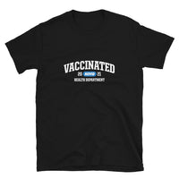 NOVID Vaccinated Team Blue | Short-Sleeve Unisex T-Shirt - DVNT SHOP