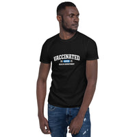 NOVID Vaccinated Team Blue | Short-Sleeve Unisex T-Shirt - DVNT SHOP