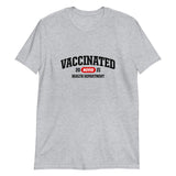 NOVID Vaccinated Team Red | Short-Sleeve Unisex T-Shirt - DVNT SHOP