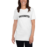 NOVID Vaccinated | Short-Sleeve Unisex T-Shirt - DVNT SHOP