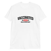 NOVID Vaccinated Team Red | Short-Sleeve Unisex T-Shirt - DVNT SHOP