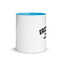 NOVID Vaccinated | Mug with Blue Color Inside - DVNT SHOP