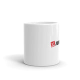 NOVID Just Tested | White Glossy Mug - DVNT SHOP