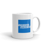 Stressed American | White Glossy Mug - DVNT SHOP