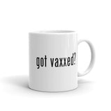 Got Vaxxed? | White glossy mug - DVNT SHOP