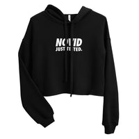 NOVID Just Tested | Women's Crop Hoodie - DVNT SHOP