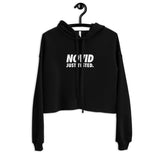 NOVID Just Tested | Women's Crop Hoodie - DVNT SHOP