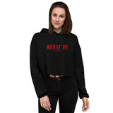 Negative Let's Chill | Crop Hoodie - DVNT SHOP