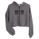 NOVID Just Tested | Women's Crop Hoodie - DVNT SHOP